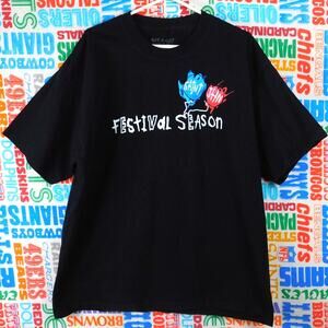 SAINt JHN Festival Season Tour T Shirt Size XL Double Sided Dates Not A Cult